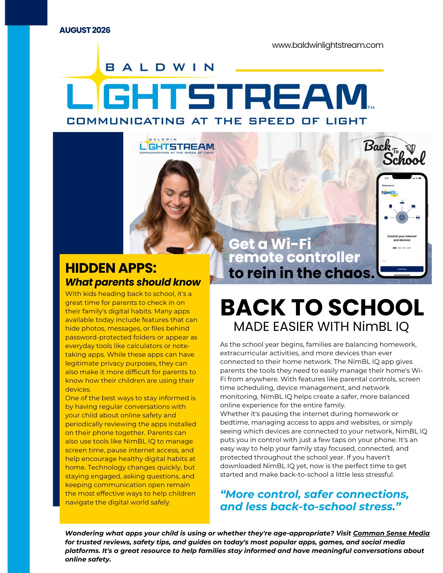 August Newsletter